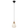 Eglo TARBES Hanglamp Zwart, 1-licht