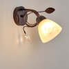 Peccia Muurlamp Roest, 1-licht