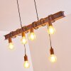 Barbengo Hanglamp Bruin, Roest, 4-lichts