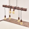 Barbengo Hanglamp Bruin, Roest, 4-lichts