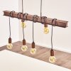 Barbengo Hanglamp Bruin, Roest, 4-lichts