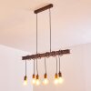 Barbengo Hanglamp Bruin, Roest, 4-lichts