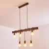 Barbengo Hanglamp Bruin, Roest, 4-lichts