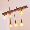 Barbengo Hanglamp Bruin, Roest, 4-lichts