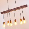 Barbengo Hanglamp Bruin, Roest, 4-lichts