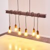 Barbengo Hanglamp Bruin, Roest, 4-lichts