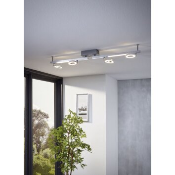 Eglo CARDILLIO 1 Plafond spot LED Aluminium, Chroom, 4-lichts