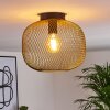 Moholm Plafondlamp Goud, Messing, Zwart, 1-licht