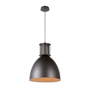 Lucide SMOKY Hanger Grijs, 1-licht