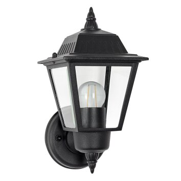 KS Verlichting Piccolo Muurlamp Zwart, 1-licht