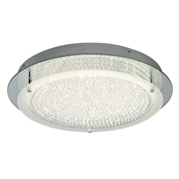 Mantra CRYSTAL MIRROR Plafondlamp LED Chroom, 1-licht