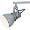 Brilliant Bogart Spotbalk plafond Grijs, 2-lichts