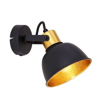 Globo FILLO Spotlamp Zwart, 1-licht