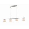 Trio ALEGRO Hanglamp LED Nikkel mat, 4-lichts