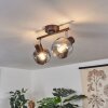 Arconciel Plafondlamp Bruin, 2-lichts