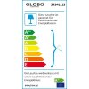 Globo ELLIOTT Staande lamp Nikkel mat, 1-licht