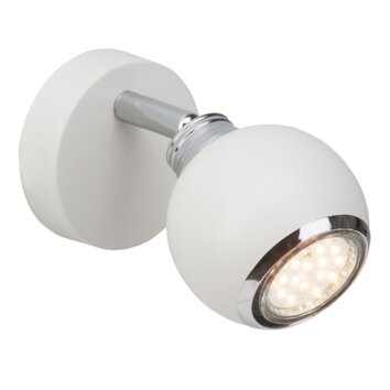 Brilliant Ina Muurlamp LED Wit, 1-licht