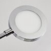 Mirror Plafondlamp LED Chroom, 1-licht, Afstandsbediening