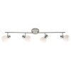 Brilliant Bona Spotbalk plafond Wit, 4-lichts