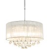 Globo SIERRA Hanger LED Chroom, 12-lichts