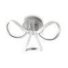 Mantra KNOT LED Plafondlamp Chroom, 1-licht