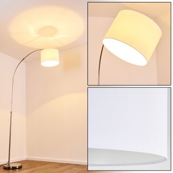 Wiby Booglamp Nikkel mat, 1-licht