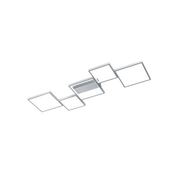 Trio Sorrento Plafondlamp LED Aluminium, 1-licht