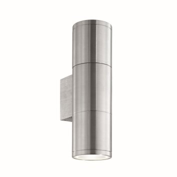 Ideallux GUN Buiten muurverlichting Aluminium, 2-lichts