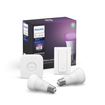 Philips Hue LED Ambiance White & Color E27 Starter-Set van 2