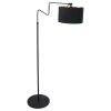 Steinhauer Linstrom Staande lamp Zwart, 2-lichts