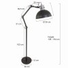 Steinhauer Brooklyn Staande lamp Zwart, 1-licht