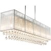 Globo SIERRA Hanger LED Chroom, 8-lichts