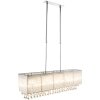 Globo SIERRA Hanger LED Chroom, 8-lichts