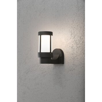 Konstsmide SIENA Muurlamp Zwart, 1-licht