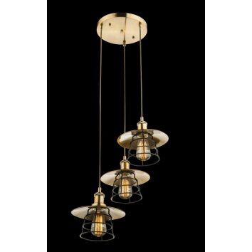 Globo VIEJO Hanger Brons, 3-lichts