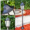 Hongkong Frost Buiten staande lamp Zwart, 1-licht