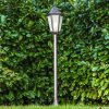 Hongkong Frost Buiten staande lamp Zwart, 1-licht