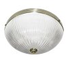 Searchlight FLUSH Plafondlamp Messing, 2-lichts