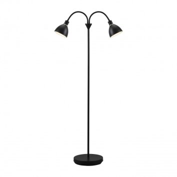 Nordlux RAY Staande lamp Zwart, 2-lichts