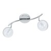 EGLO SALTO Plafond spot LED Chroom, 2-lichts