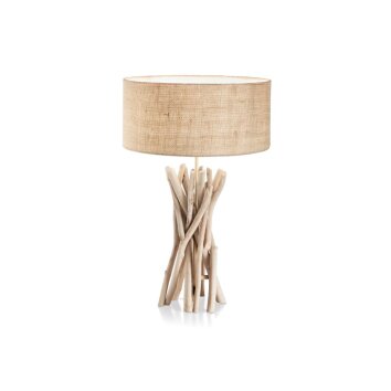 Ideallux DRIFTWOOD Tafellamp Hout licht, 1-licht