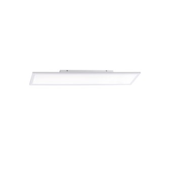 Leuchten Direkt Ls-FLAT Plafondlamp LED Wit, 1-licht, Afstandsbediening, Kleurwisselaar