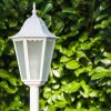 Hongkong Frost Buiten staande lamp Wit, 1-licht