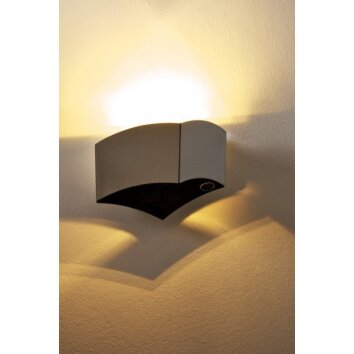 Carre Muurlamp Chroom, 1-licht