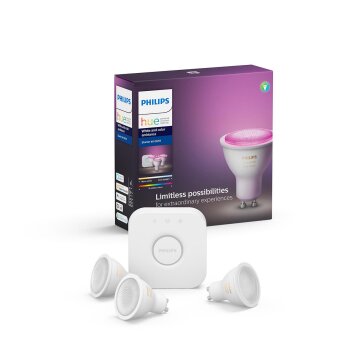 Philips Hue LED Ambiance White & Color GU10 Starter-Set van 3