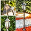 Hongkong Frost Buiten staande lamp Bruin, Goud, 1-licht