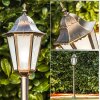 Hongkong Frost Buiten staande lamp Bruin, Goud, 1-licht