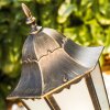 Hongkong Frost Buiten staande lamp Bruin, Goud, 1-licht