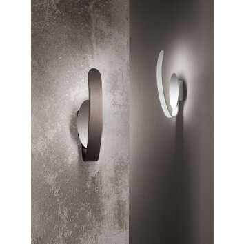 Fabas Luce Levanto Muurlamp LED Wit, 1-licht