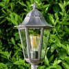 Lignac Buiten staande lamp Zwart, Zilver, 1-licht